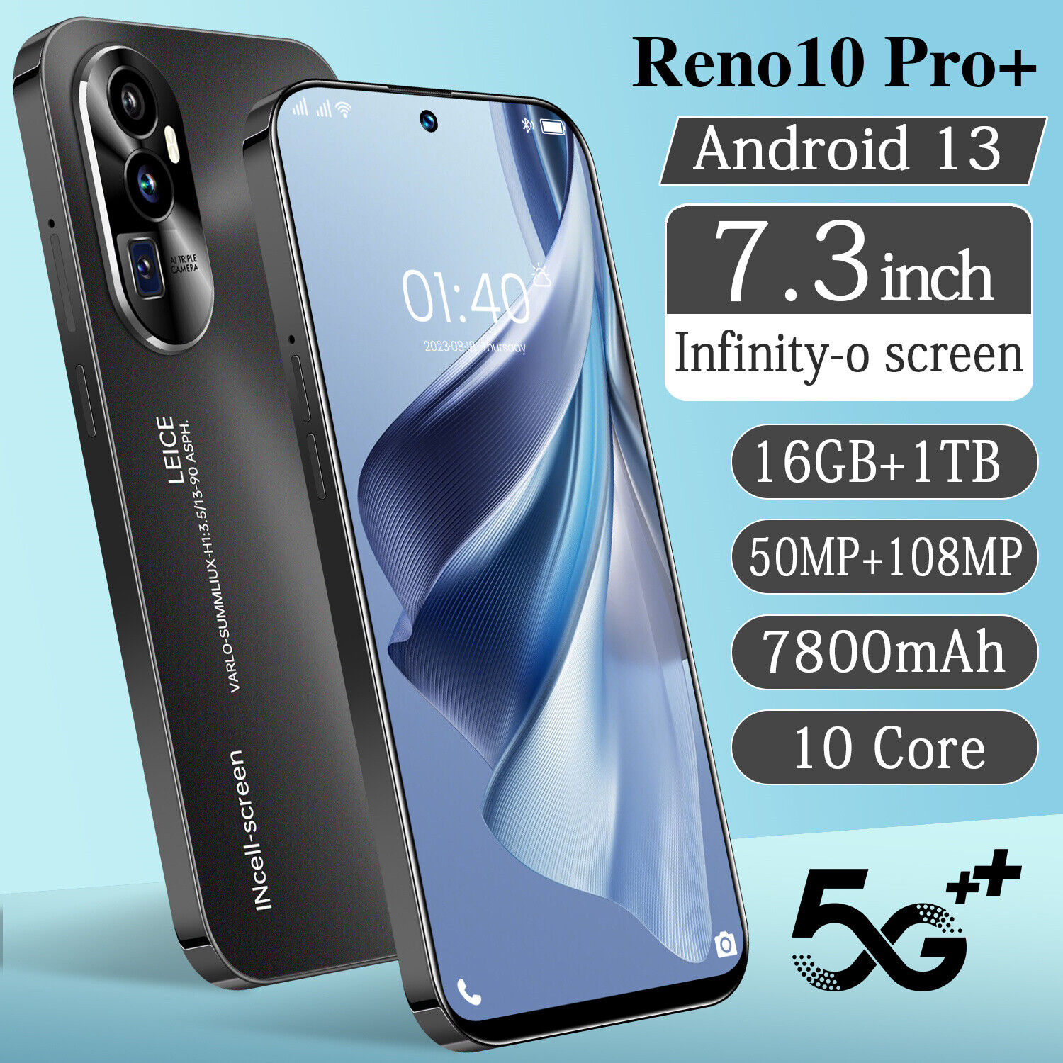 2023 Reno10 Pro+ Smartphone 7.3