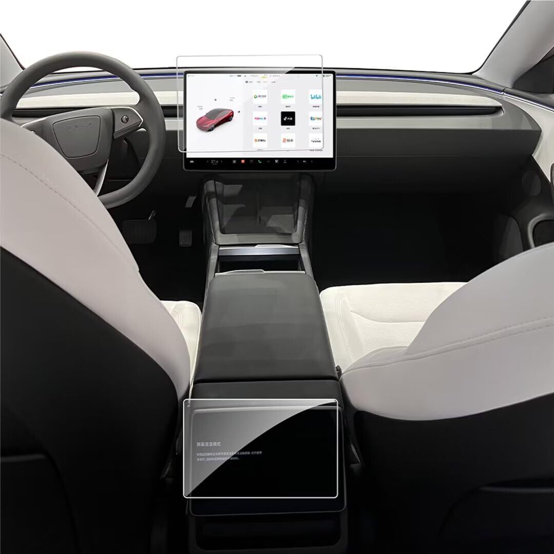 Mapleboom Updated Model 3 Tesla Tempered Glass Screen Protector 2024 Model 3