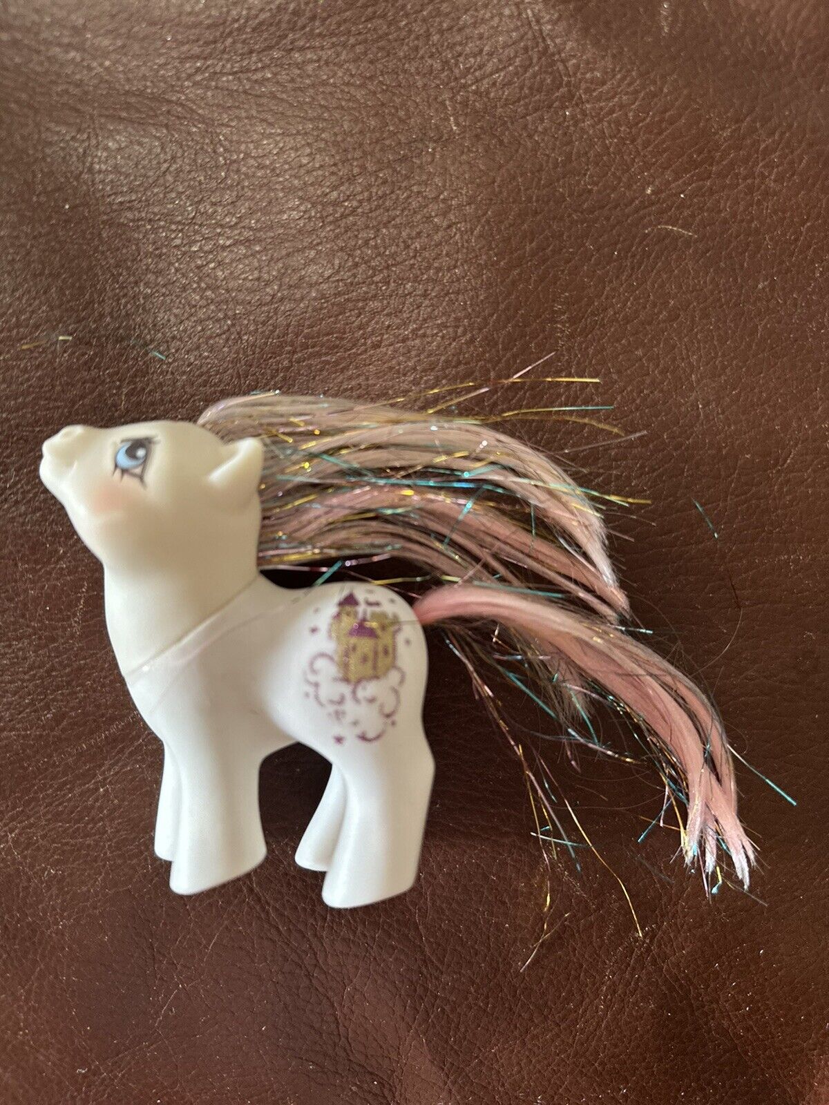 My Little Pony G1 BABY PRINCESS SPARKLE castle white Tinsel MLP 1984 vintage