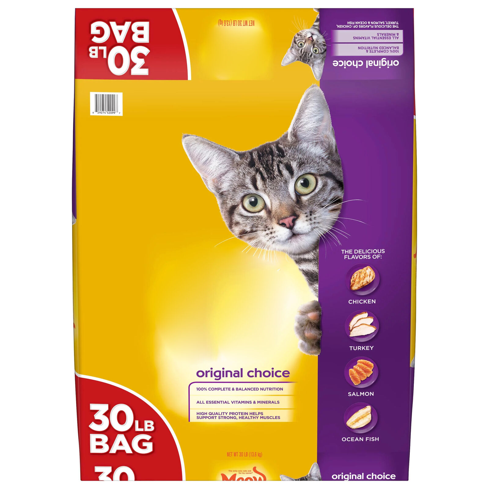 Original Choice Dry Cat Food, 30 Pounds