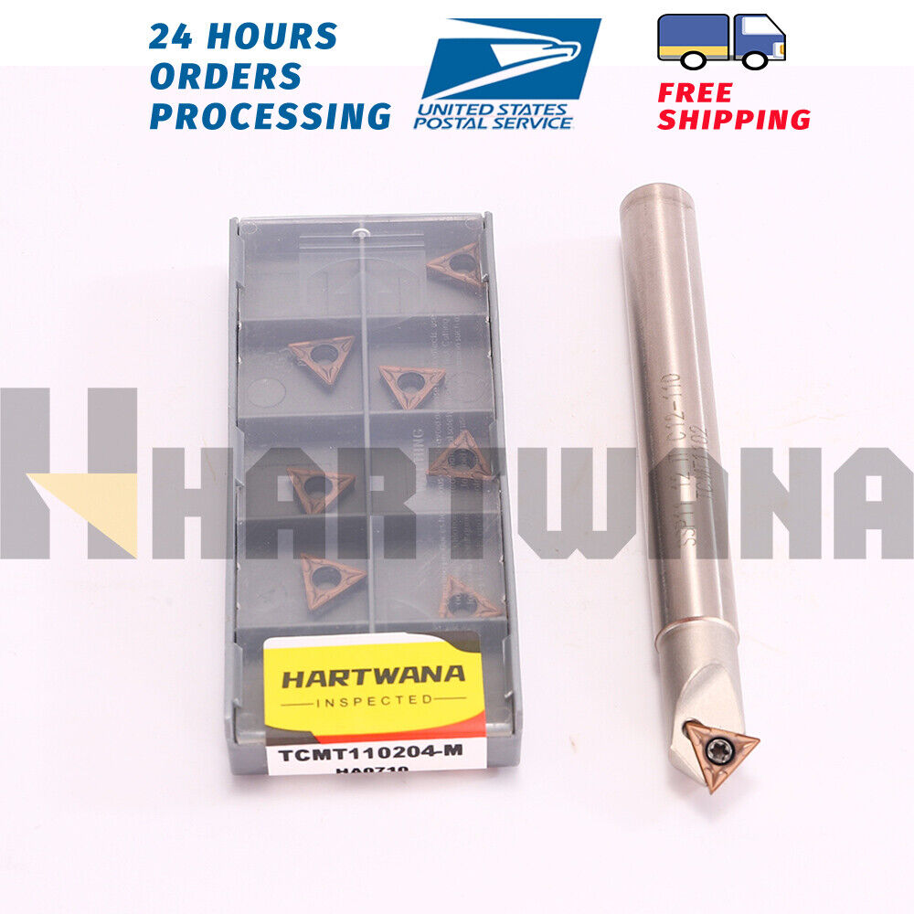 45 Degree Indexable Carbide Chamfer Mill Chamfering Cutter Holder TCMT110204