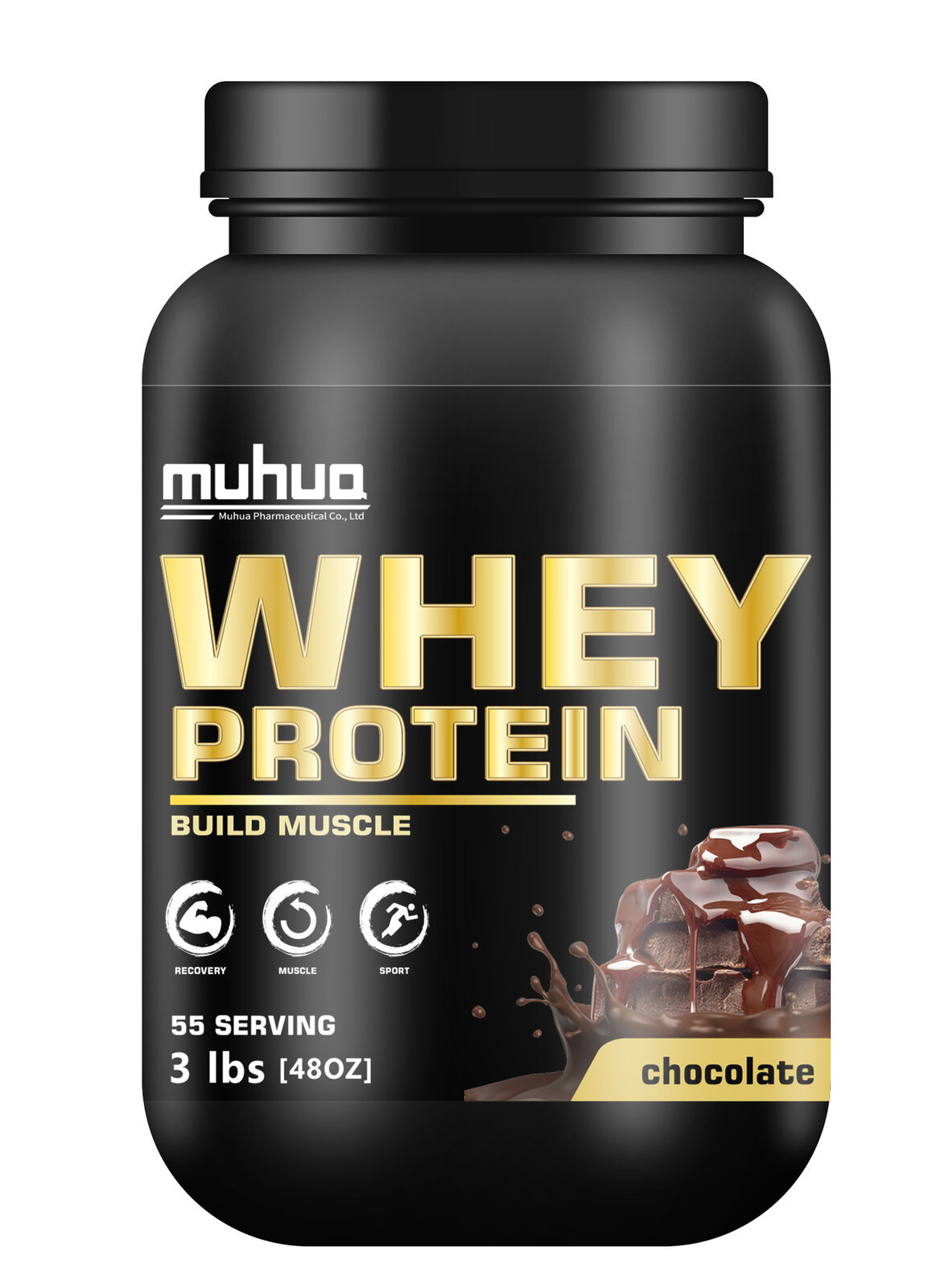 3lb Bulk Whey Protein ISOLATE (NOT concentrate) Manufacturer Direct CHOCOLATE