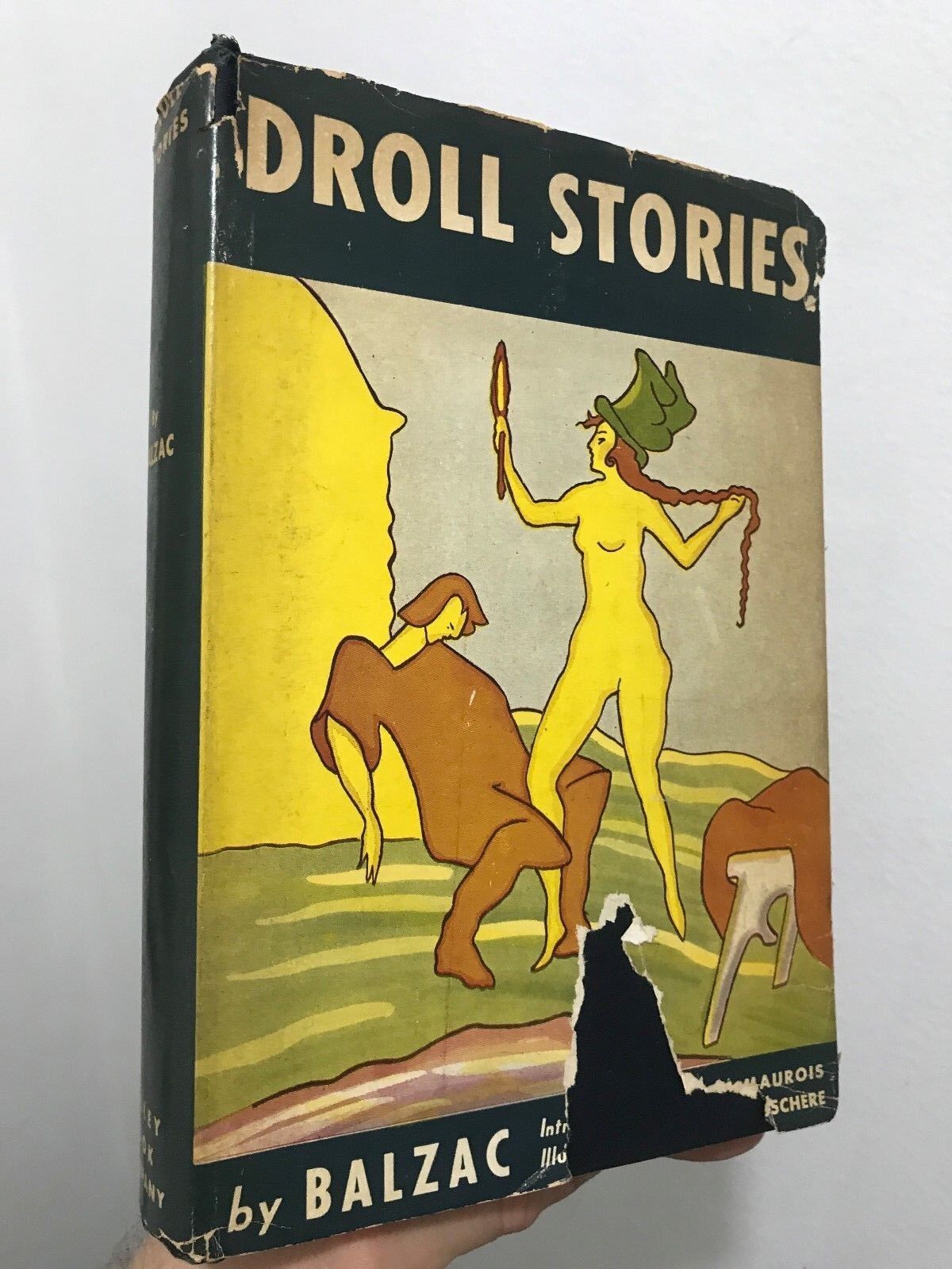 Ten Droll Tales Honore De Balzac Stories 1940 Willey Hardcover