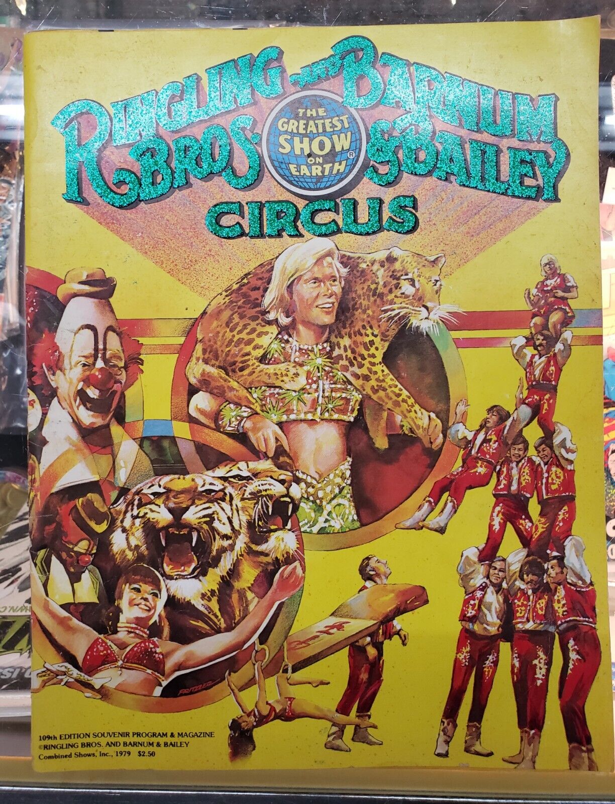 Vtg. 1979 Ringling Brothers and Barnum & Bailey Circus Program 109th Edition VG