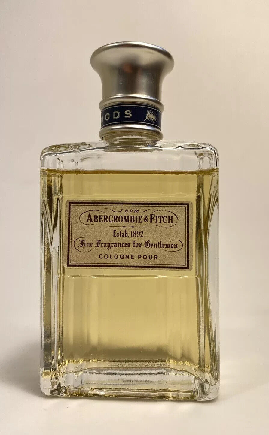 RARE VINTAGE 1990\'s WOODS Cologne Pour by Abercrombie & Fitch 10ml Sprayer
