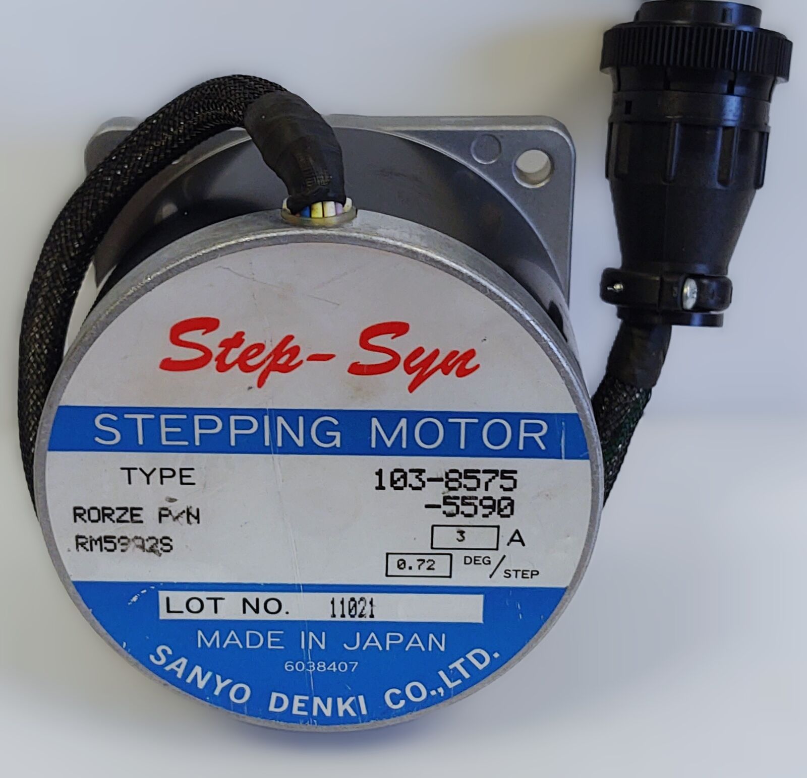 SANYO DENKI 103-8575-5590 Step-Syn Stepping Motor