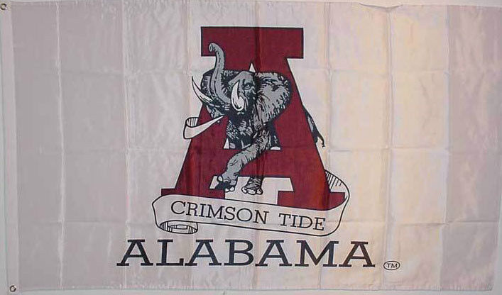 NEW 3 x 5 ft W ALABAMA STATE CRIMSON TIDE NCAA FLAG