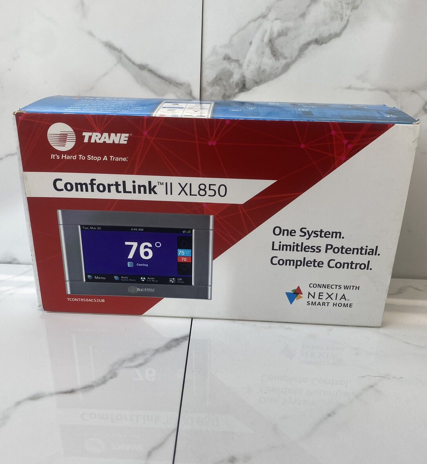 Sealed Trane TCONT850AC52UA / XL850 ComfortLink II Thermostat 