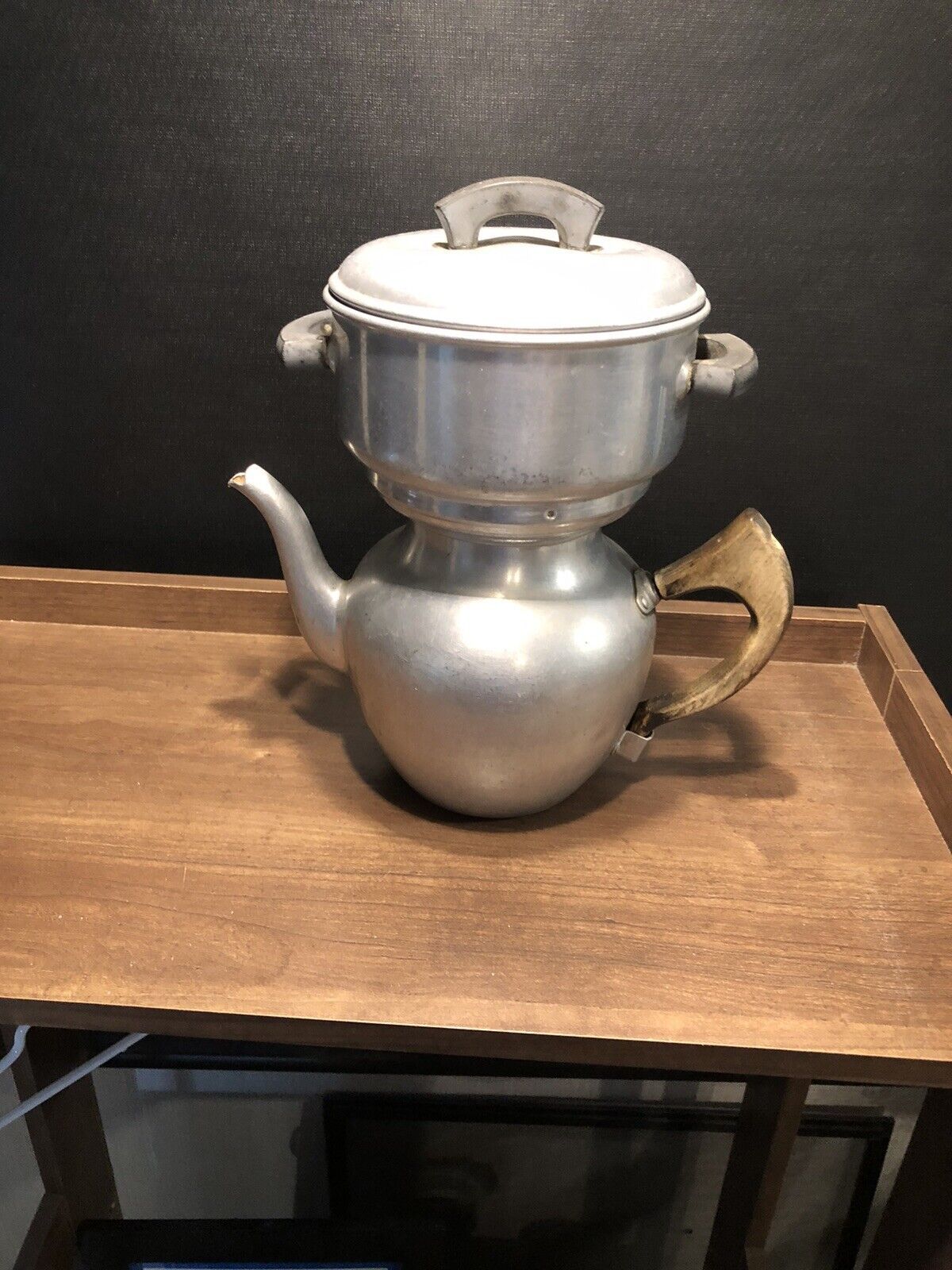 Antique French Drip Coffee Percolator 