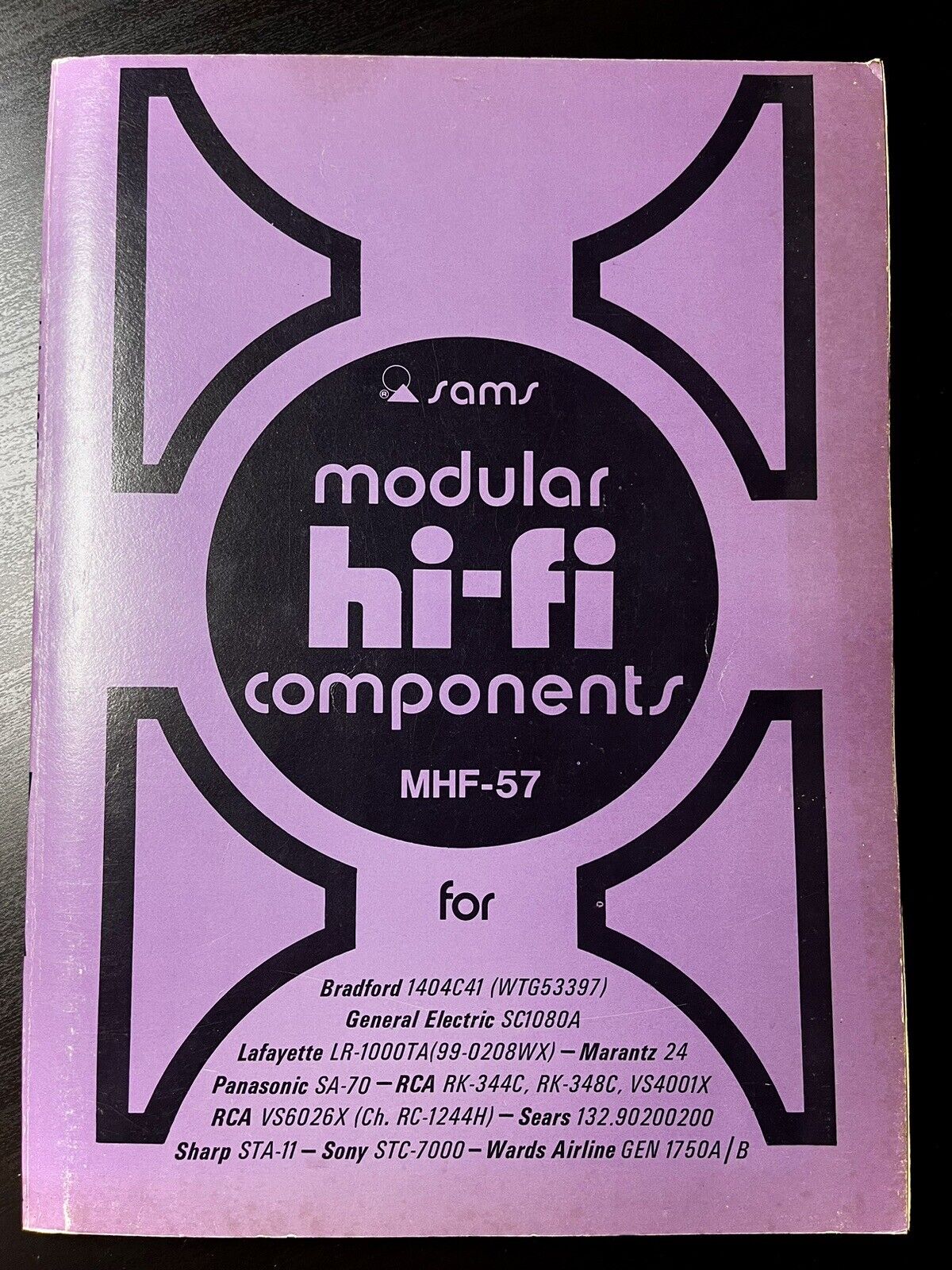Sams Modular Hi-Fi Components Manual MHF 57 - RARE