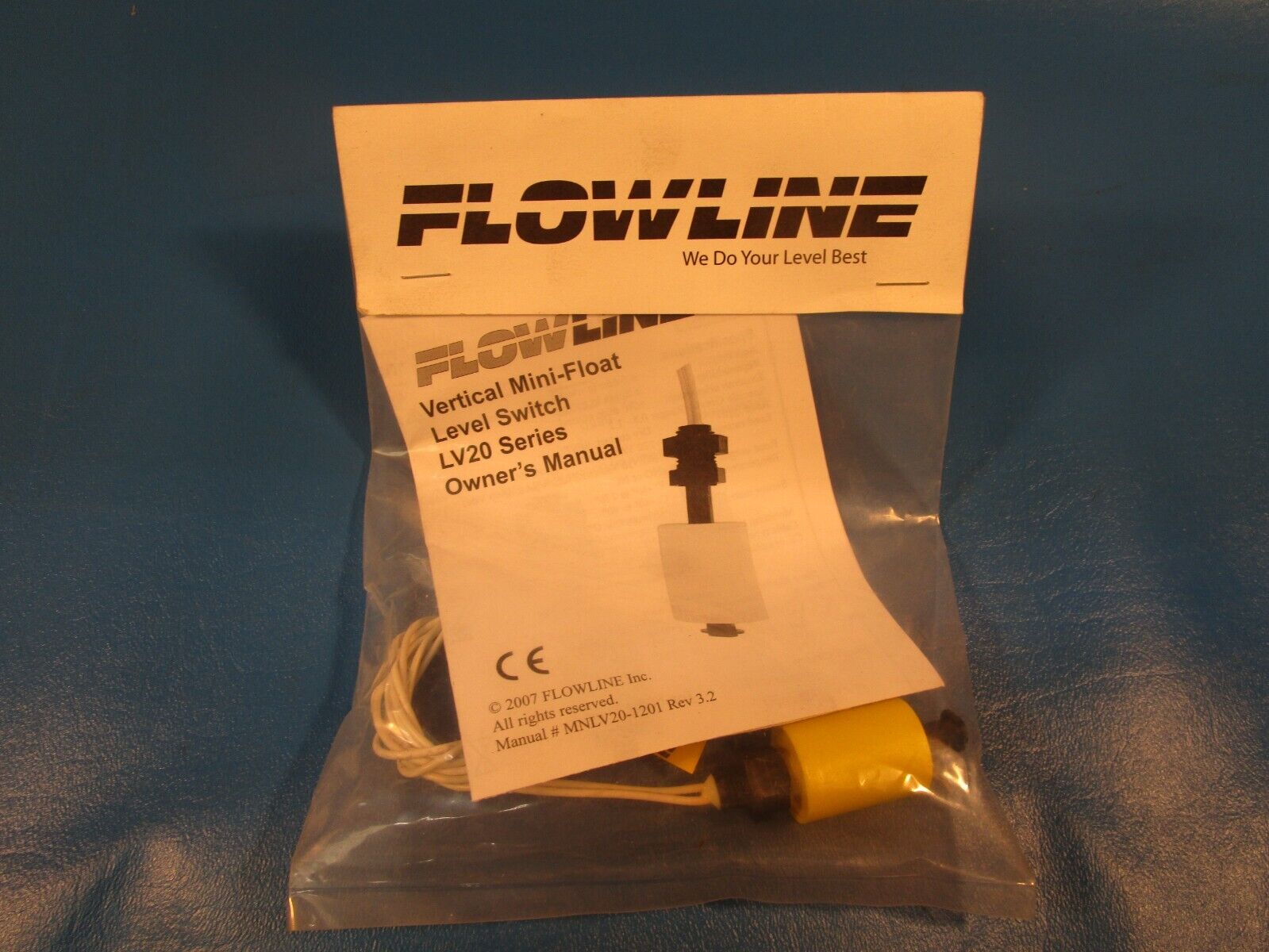 FLOWLINE LV20-1201, Vertical Mini-Float Level Switch