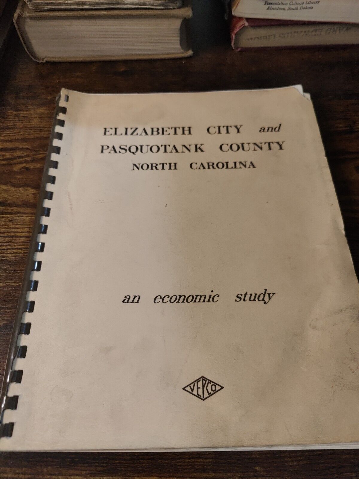1967 Vintage Book: Elizabeth City & Pasquotank County An Economic Study
