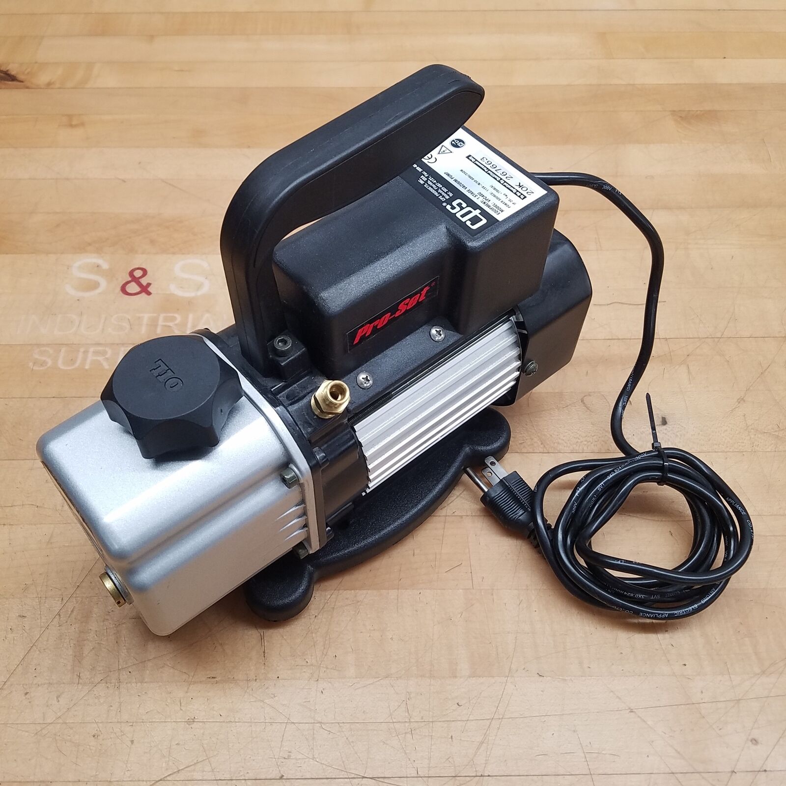 CPS Products VPC4SU Compact Vacuum Pump, 115V, 50-60Hz, 350W - USED