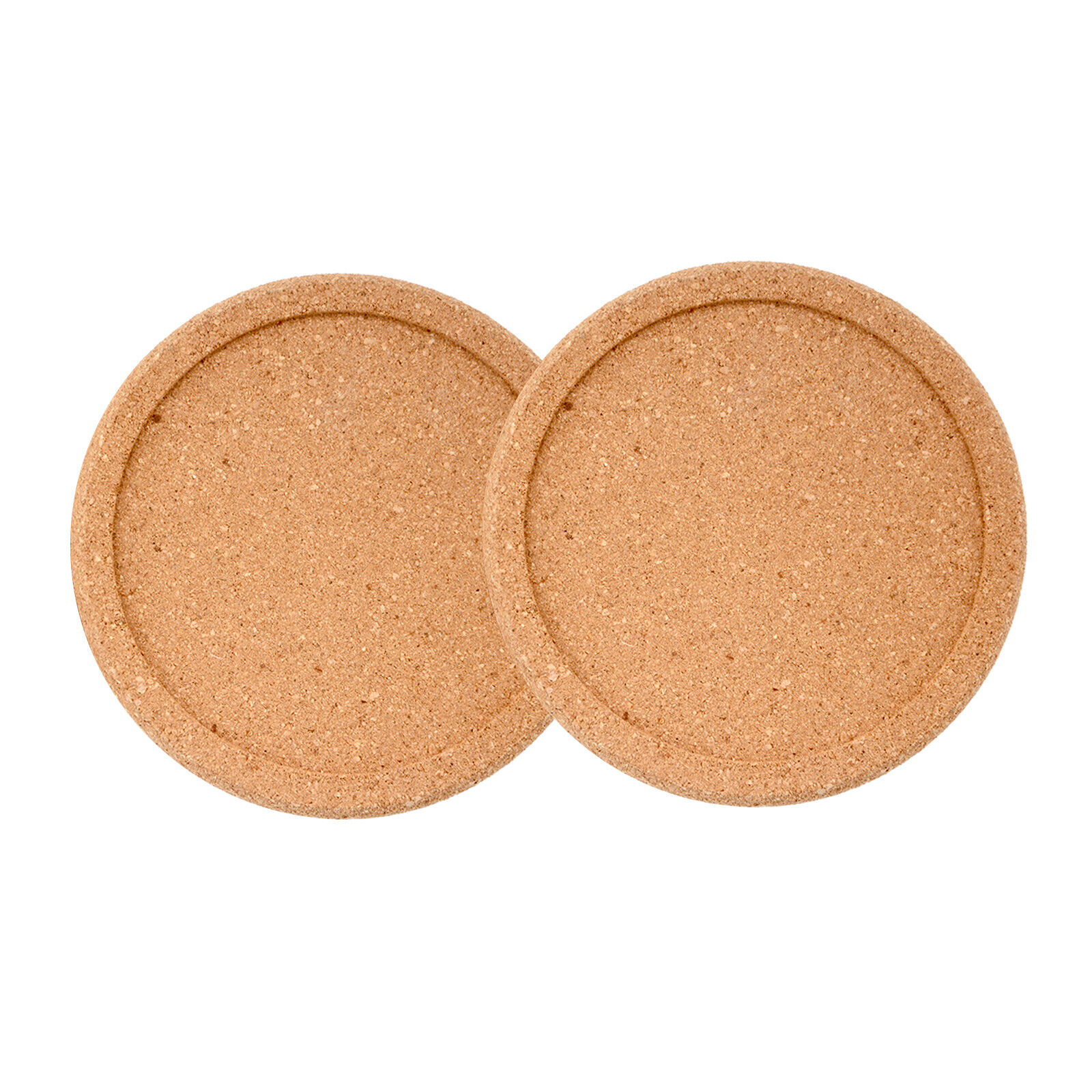 Natural Cork Coasters for Drinks Absorbent Heat&Water Resistant Durable Saucers