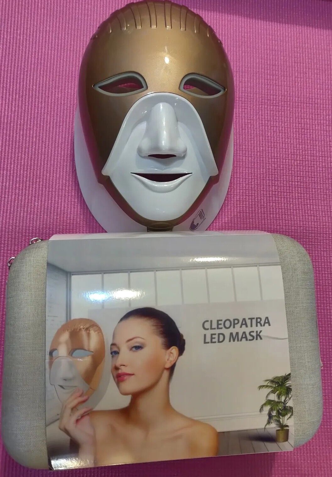 *On Sale* GENUINE Cleopatra Spa LED Light Therapy Mask- 7 Colors- RED BLUE