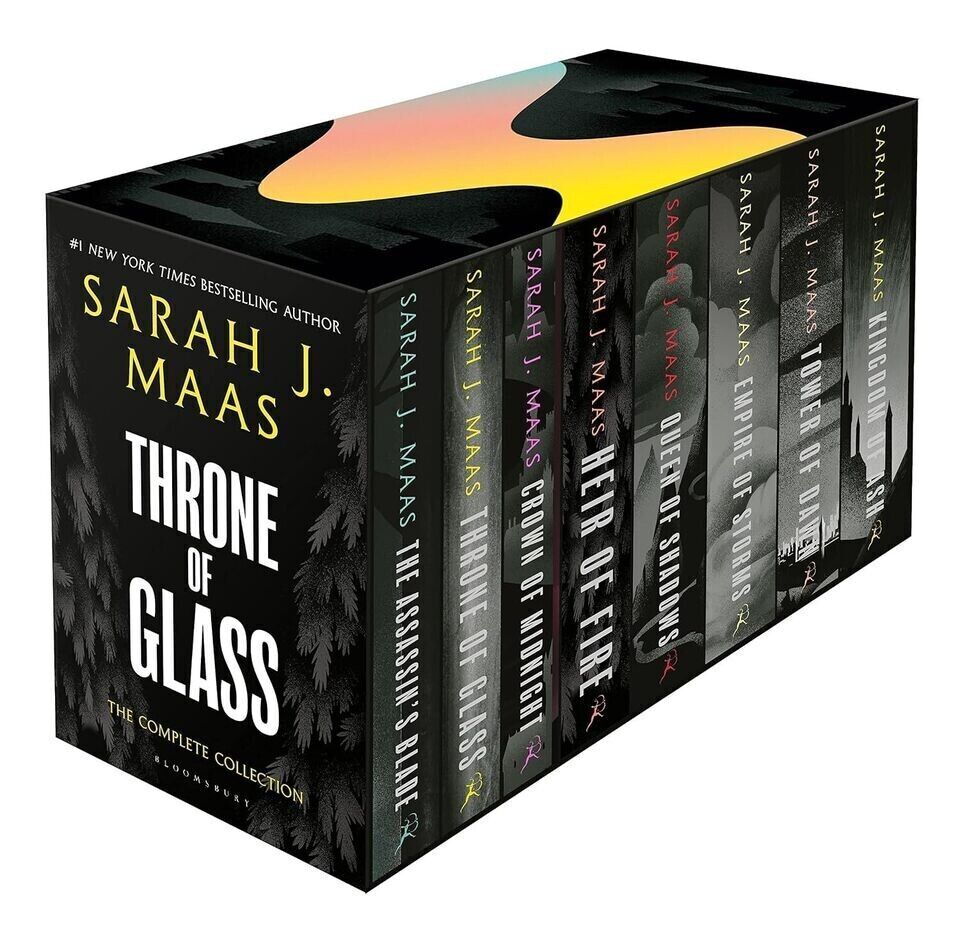Sarah J.Maas Books Throne Of Glass, Court of Thorns and Roses Series | Variation