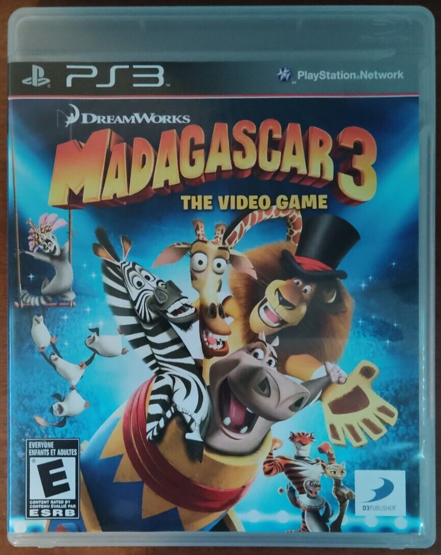 Madagascar 3: The Video Game | PlayStation 3 | CIB | Tested & Working