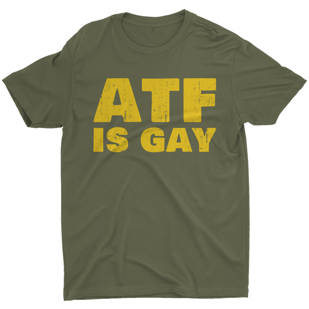Atf Is Gay Funny Saying Quote Human Rights Pride Month Equality Men's T-Shirt