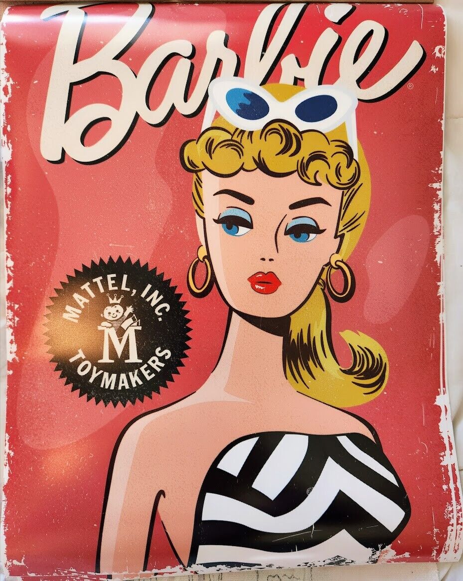 Barbie Signature: Vintage Barbie Poster  *In Hand - Limited Edition*