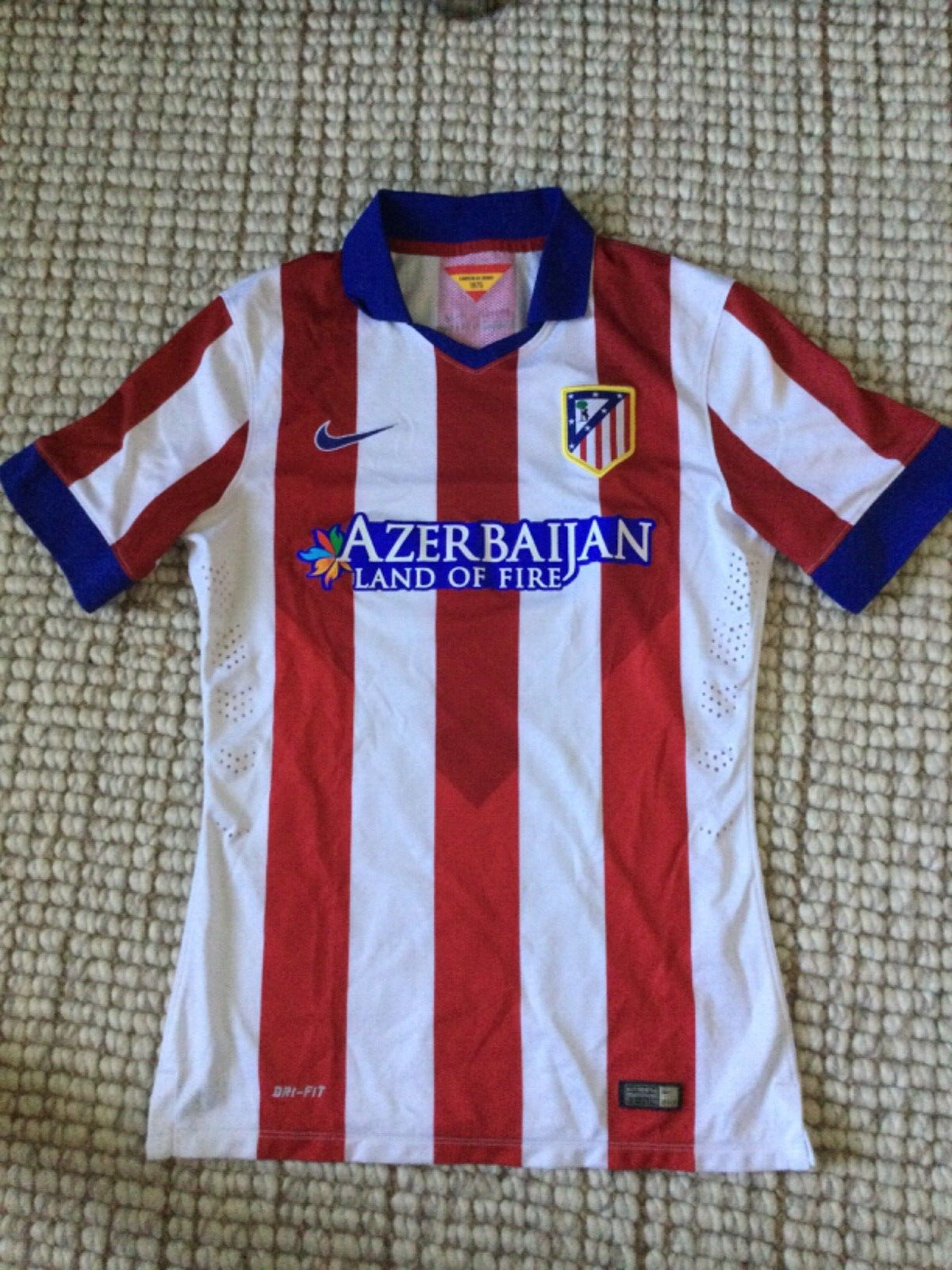 2014/15 Nike Atletico Madrid Player Issue Champions League Home Jersey - Medium