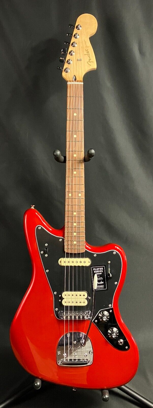 Fender Player Jaguar Electric Guitar Candy Apple Red Finish