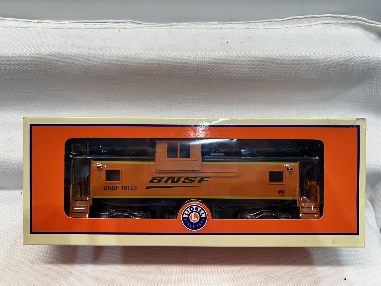 Lionel 6-26487 O Gauge BNSF Extended Vision Caboose #10123 New In Box