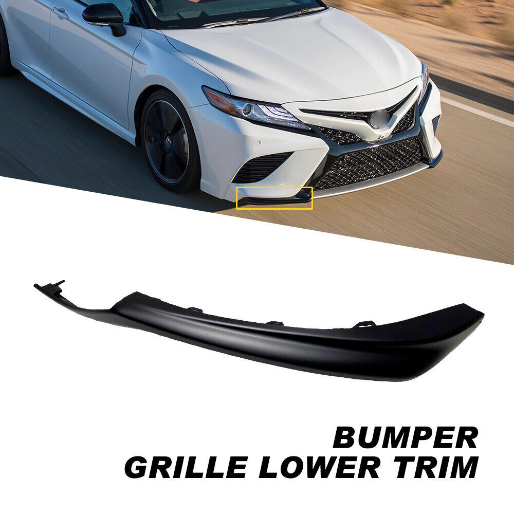 Fits For 2021-2023 Toyota Camry XSE SE Front Bumper Side Lower Trim Right Black