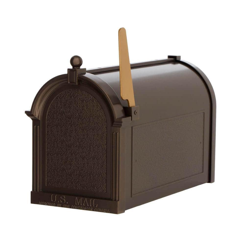 Whitehall Products Post Mount Mailbox 9.625\