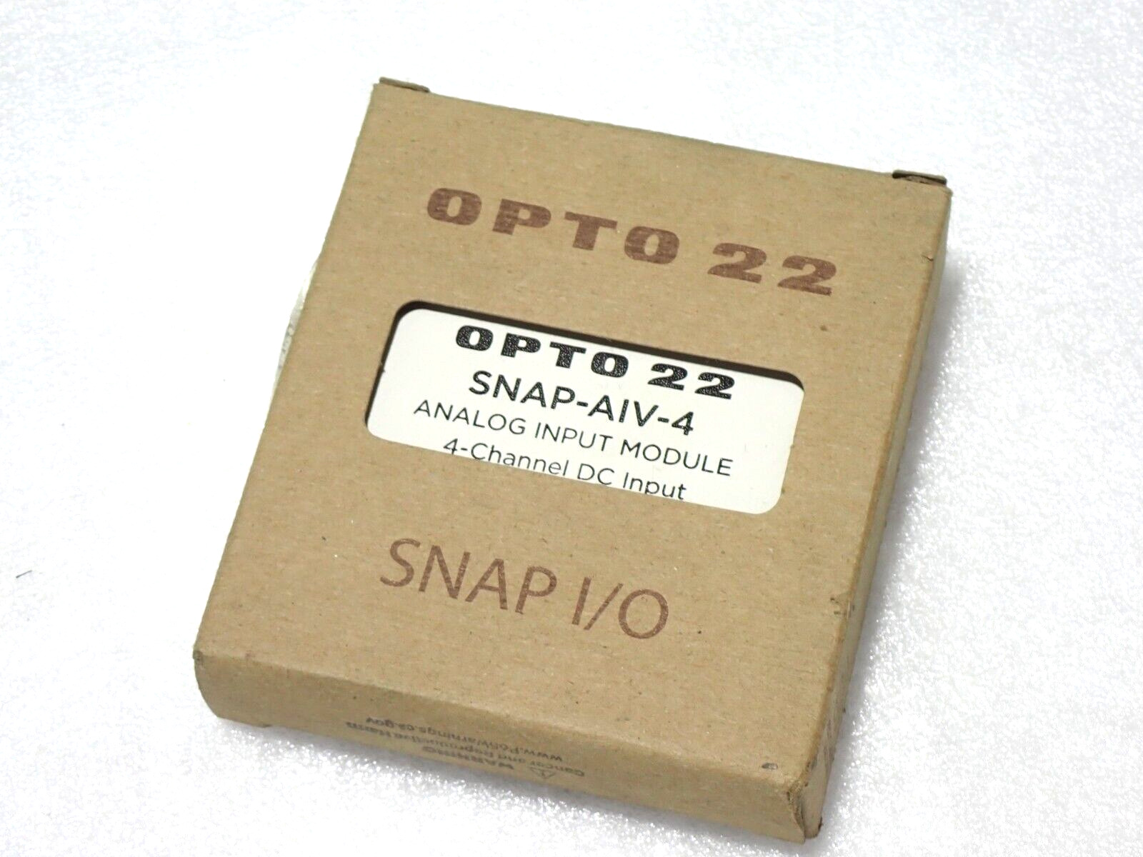 OPTO 22 SNAP-AIV-4 4 CHANNEL DC INPUT NEW
