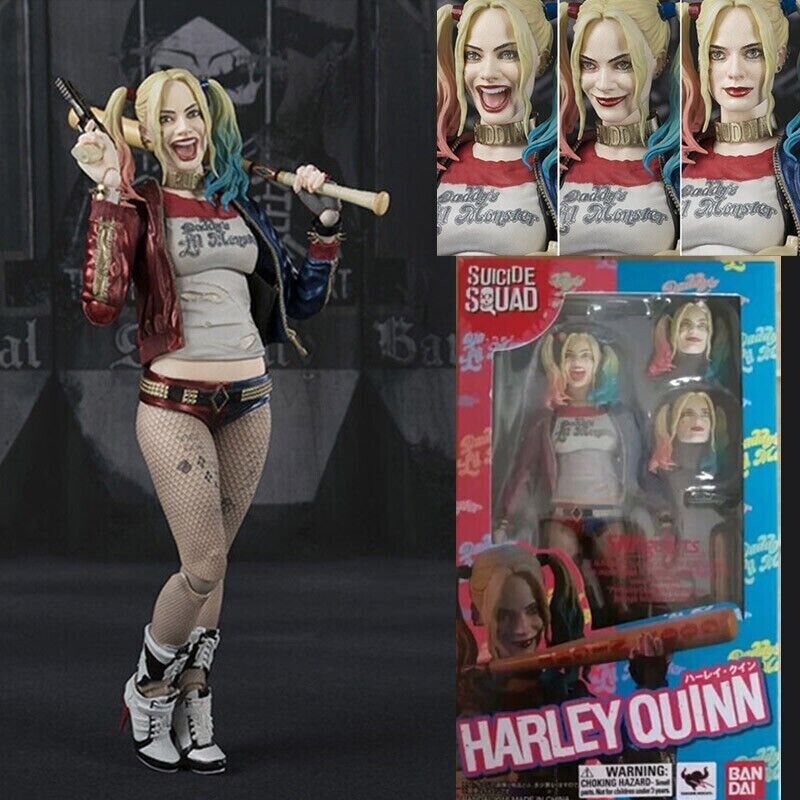Suicide Squad Harley Quinn PVC Action Figure PVC Model Toy Gift 15cm/6\