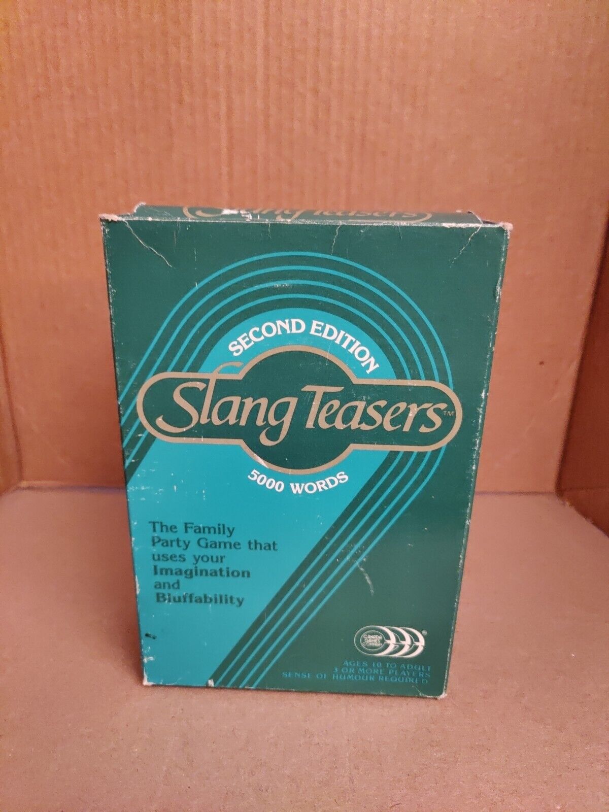 Vintage 1984 Slang Teasers Second 2nd Edition Canada Games Volume ii Dictionary