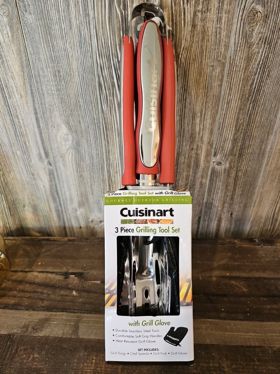 Brand New - Cuisinart Grilling Tool Set - 4 Piece 