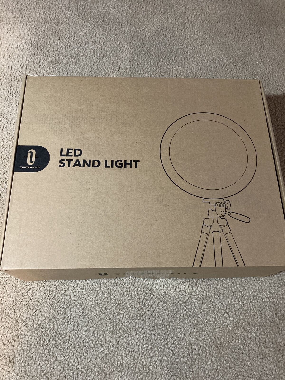 TaoTronics 12” LED Selfie Ring Light with Tripod Stand TT-CL027 OIB OMP WORKS