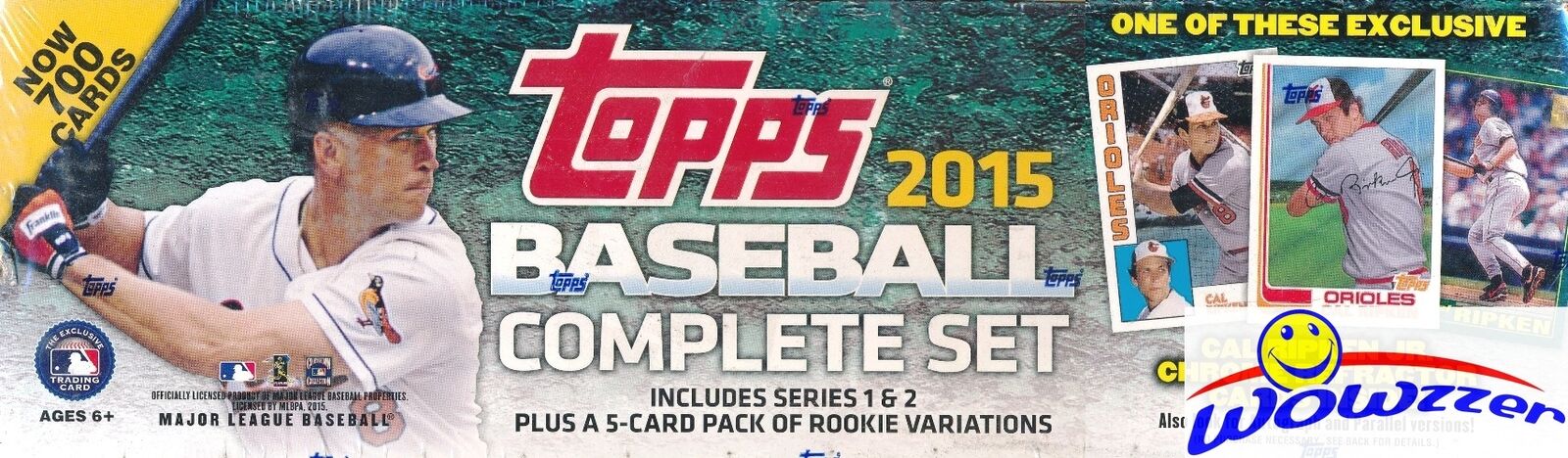 2015 Topps Baseball 706 Cards Factory Set-2 KRIS BRYANT+RIPKEN CHROME REFRACTOR