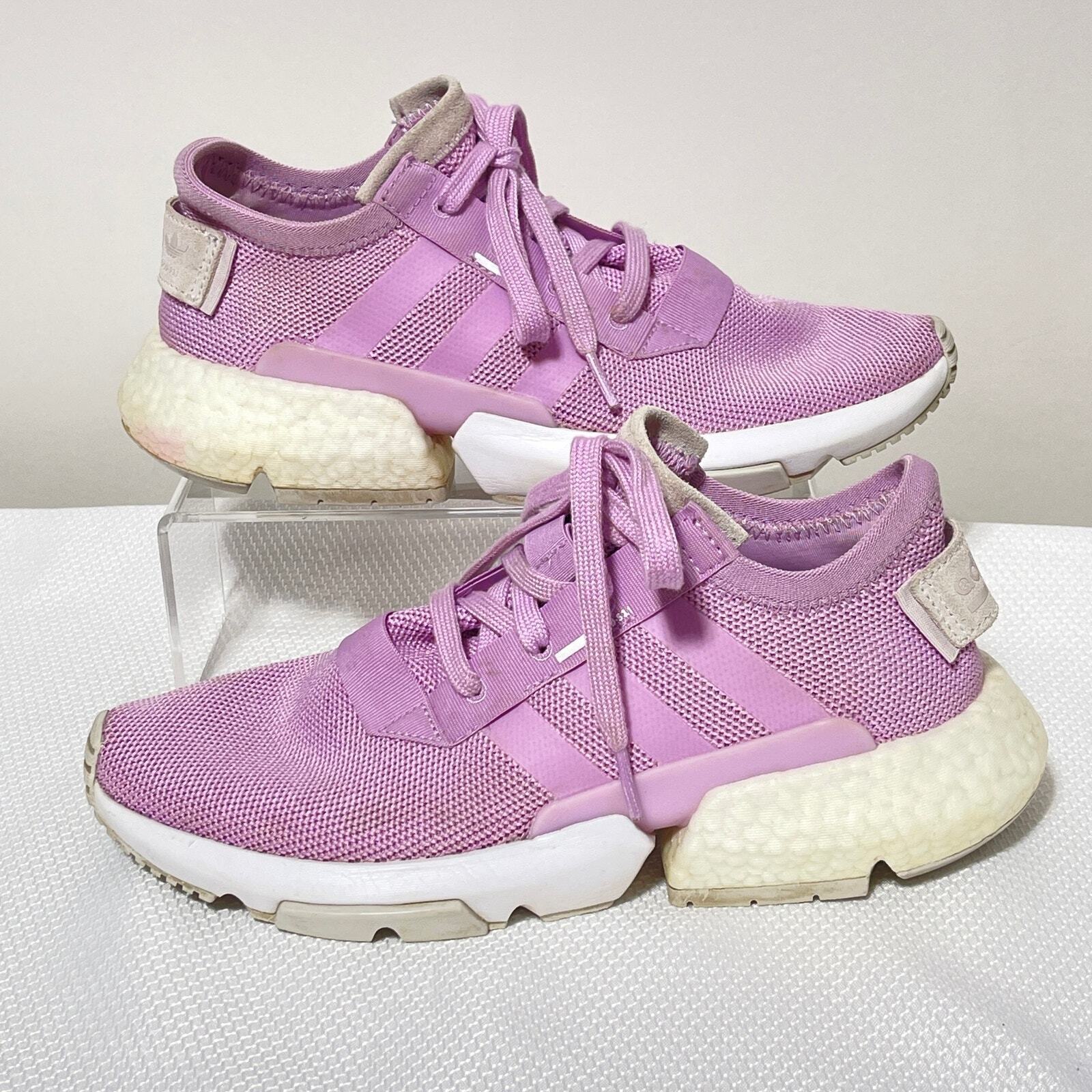 Adidas Original Sneakers Womens 8 POD-S3.1 Knit Running Purple Lilac Shoe B37469