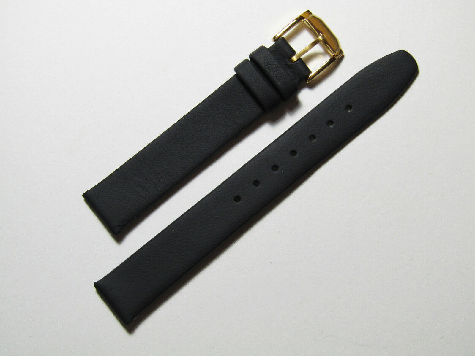 15mm Hadley Roma Genuine Leather Watch Band MS976 fits for Movado Watch