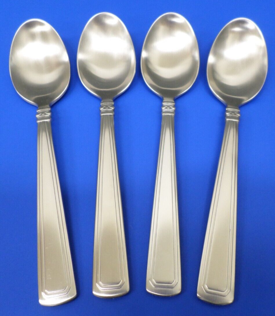 4 - Longaberger WOVEN TRADITIONS Satin Stainless USA Flatware 7\