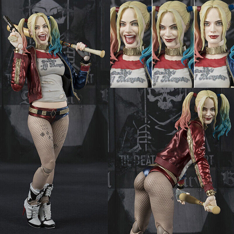 SHF Suicide Squad Harley Quinn PVC Action Figure NEW NO BOX