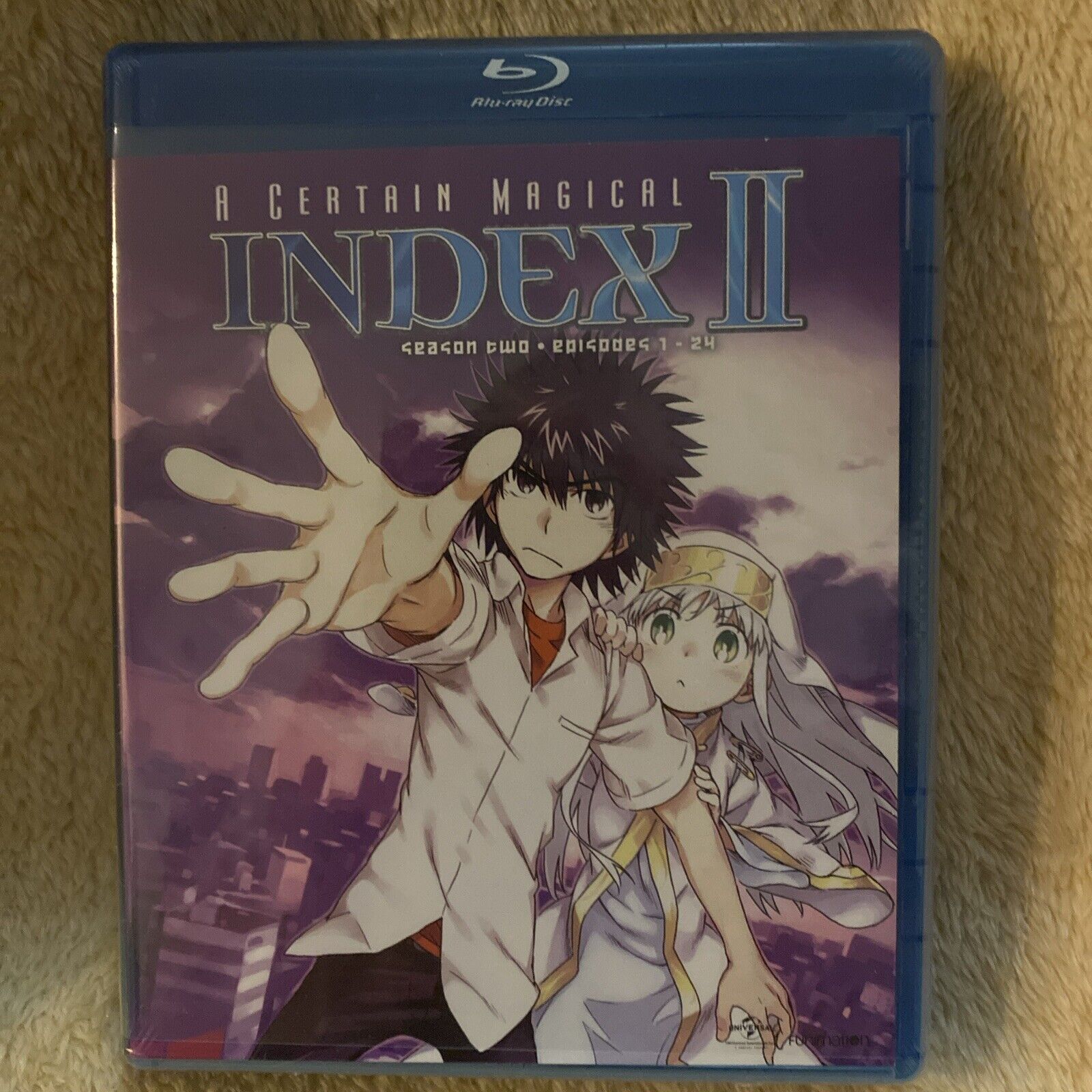 A Certain Magical Index II-Season Two (Blu-ray + DVD) New Sealed