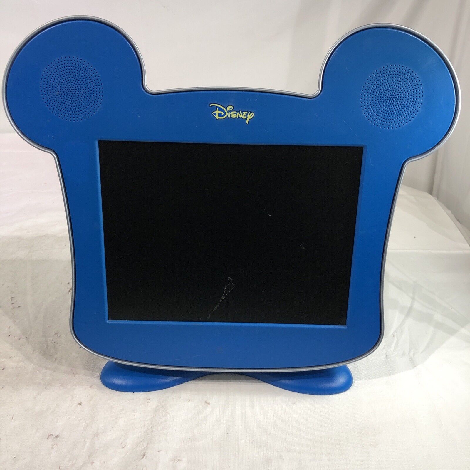 Rare Blue Disney Mickey Mouse Monitor. Tested and Working