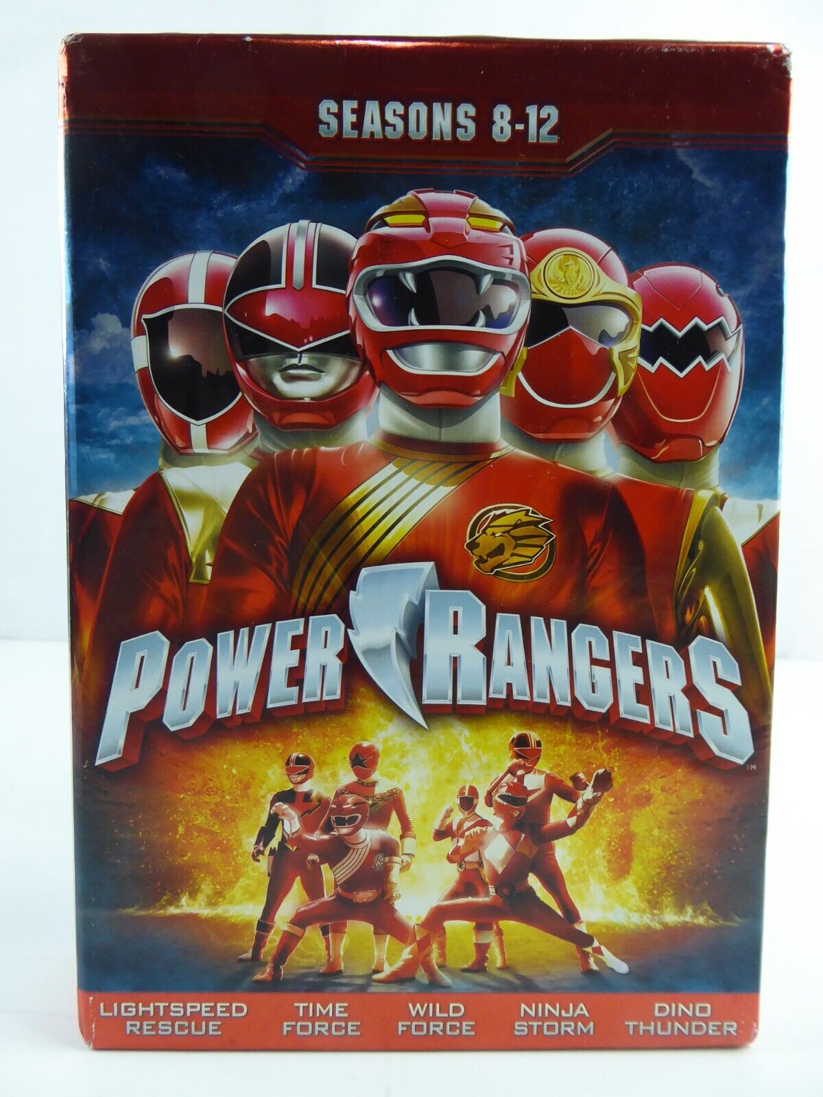 Power Rangers Seasons 8-12 (DVD, 2013, 26-Disc) Box Set (Missing Booklet)