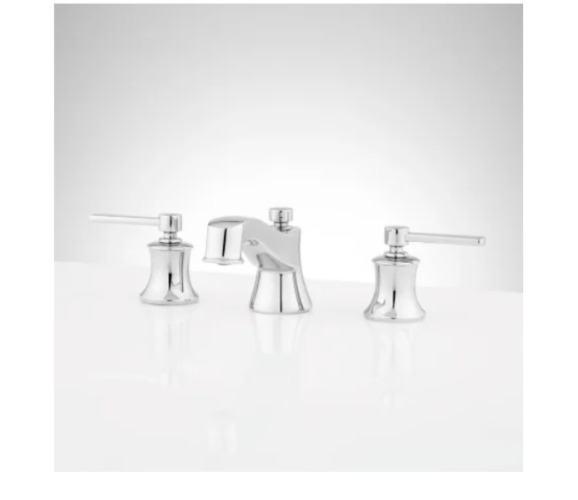Signature Hardware  447899 Pendelton  1.2 GPM Widespread Bathroom Faucet