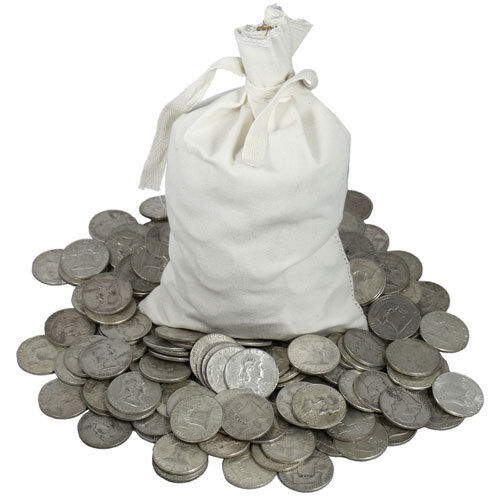 GIGANTIC LOT 5 POUND LB BAG Mixed US Silver Coins 90% percent Junk Silver Coins