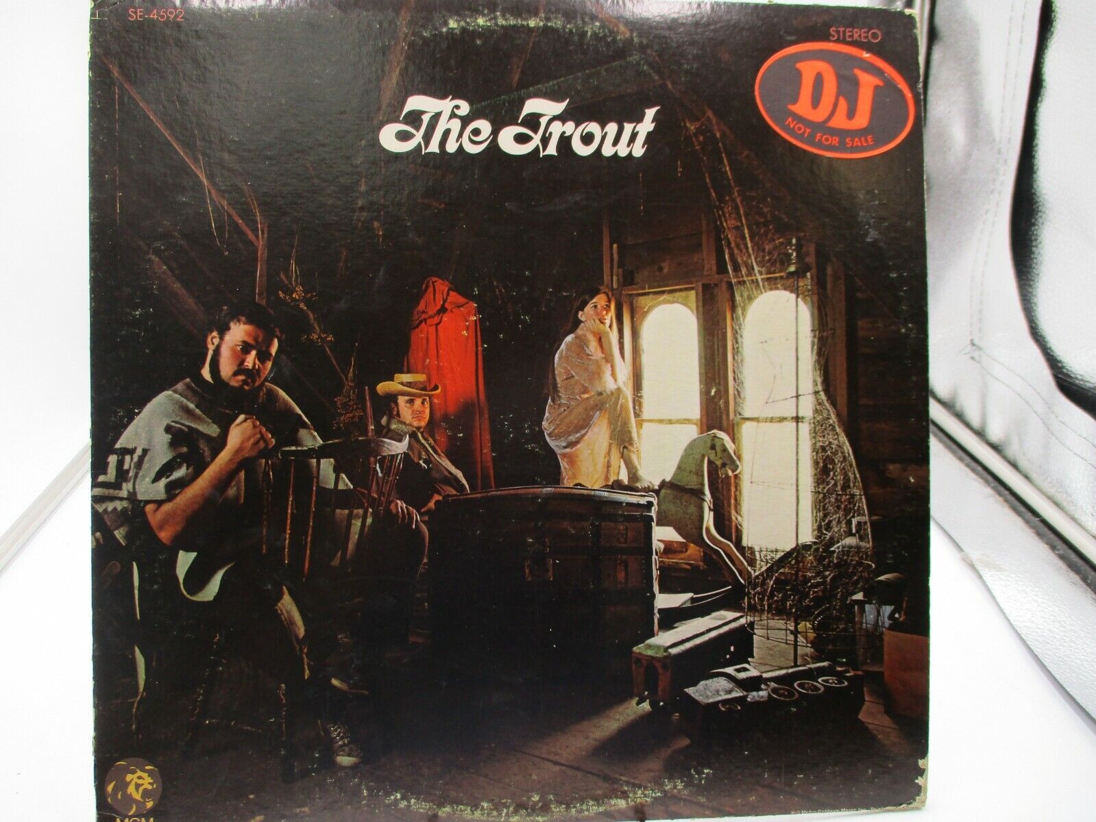 The Trout Self Titled LP Record Promo Copy Ultrasonic Clean VG++ cVG+