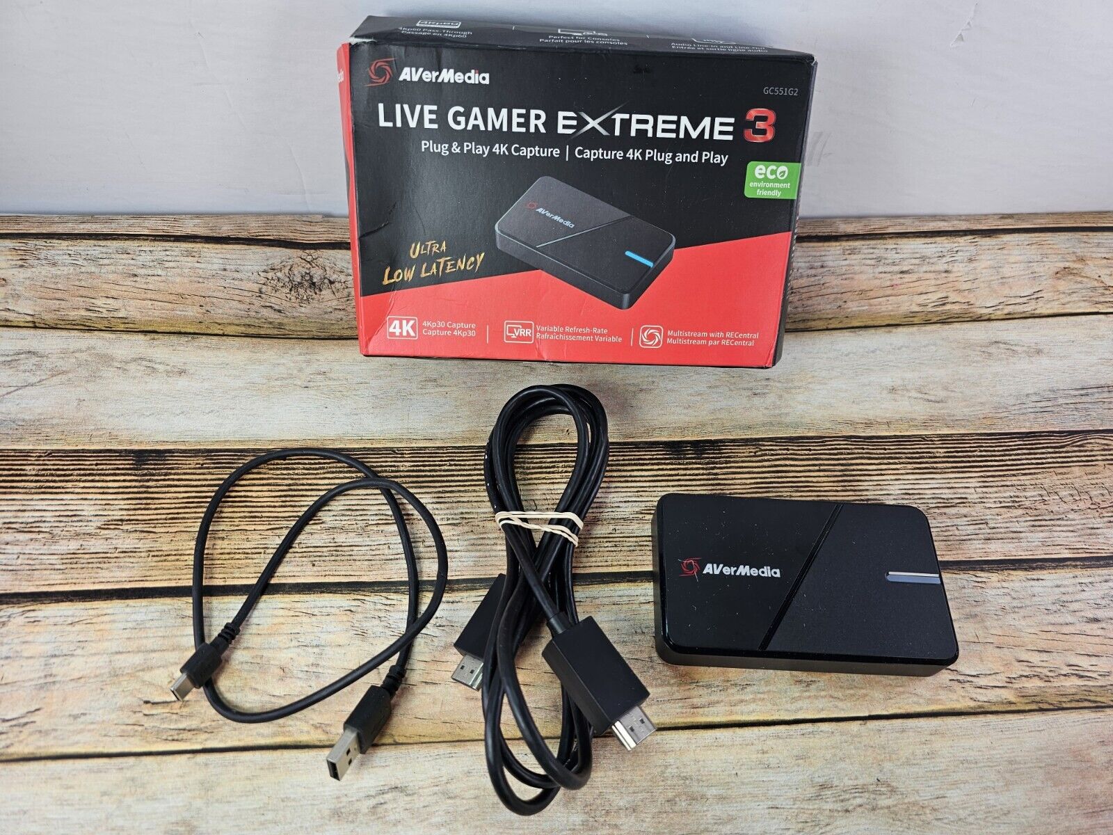 AVerMedia GC551G2 Live Gamer Extreme 3, Plug and Play 4K Capture Card for Gaming