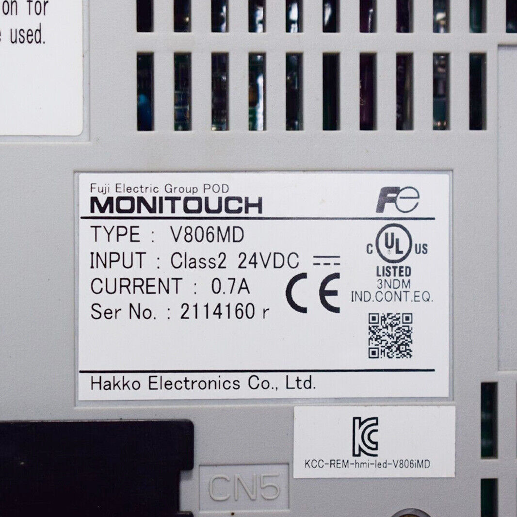 FUJI Industrial Automation Touch Screen Module V806MD PLC Unit
