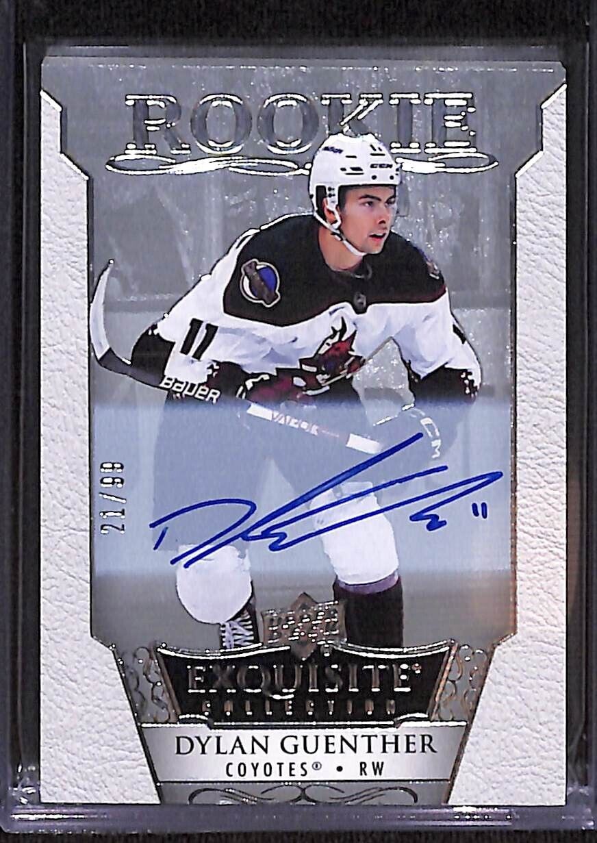 2022-23 Exquisite Collection Rookie AUTO #ERS-DG Dylan Guenther /99