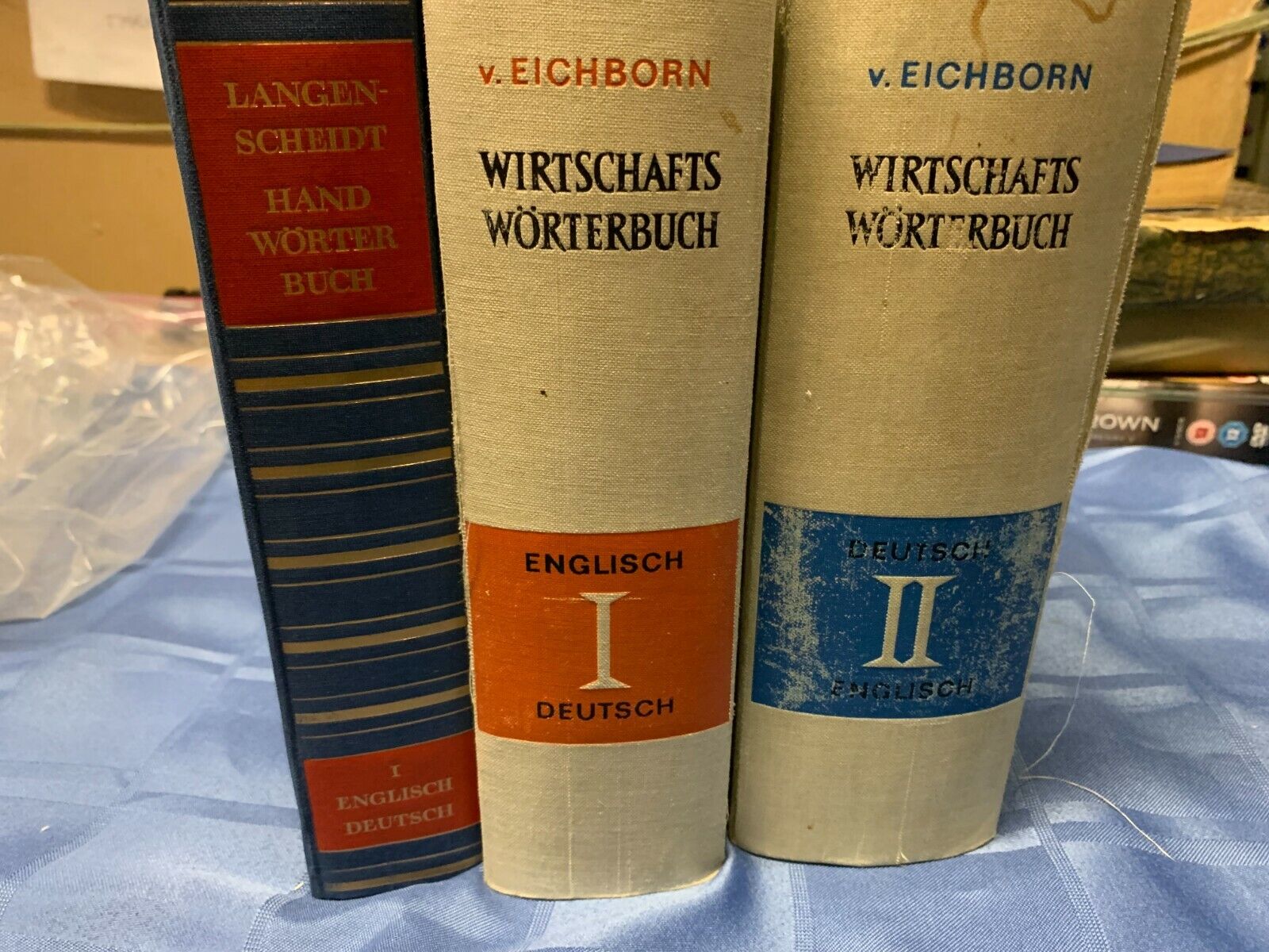 Langenscheidts Lot Wirtschafts Worterbuch English-Deutsch Book 1961, 1964