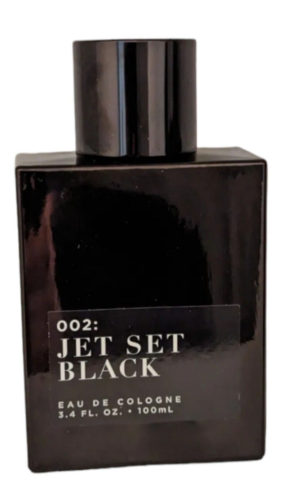 ***Tru Fragrance Jet Set BLACK EAU De COLOGNE 3.4 FL.OZ NEW