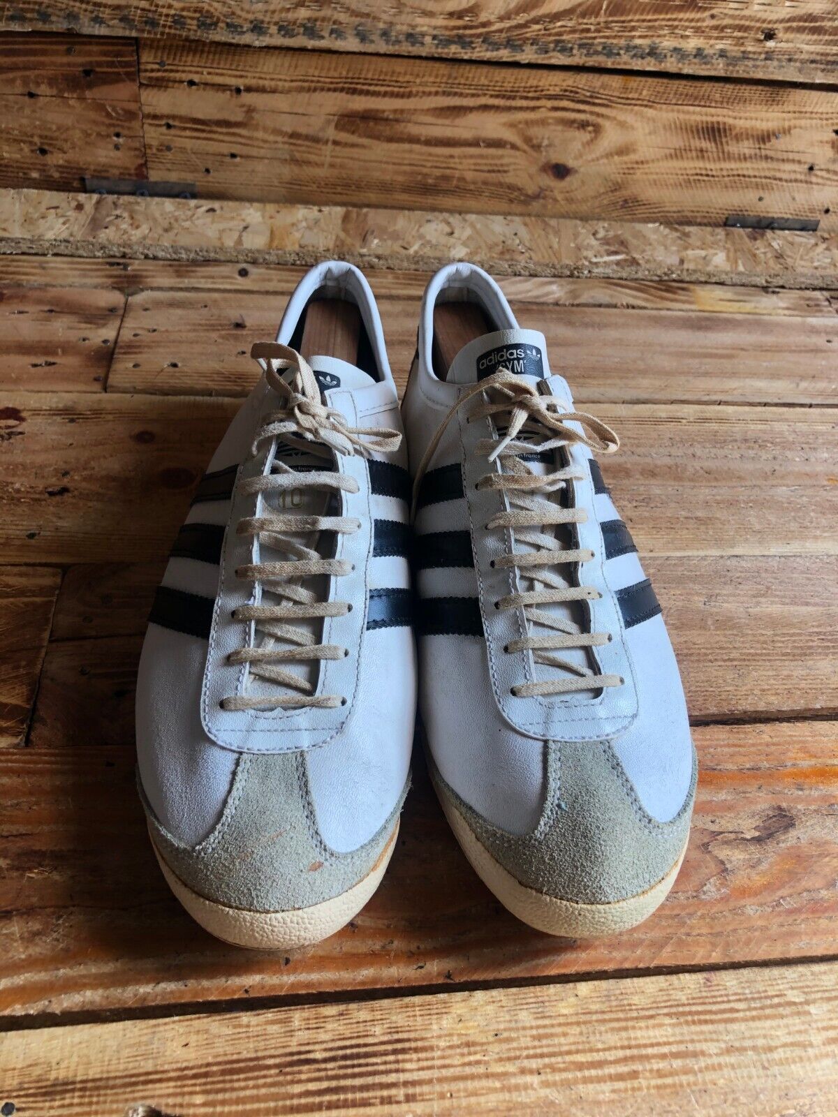 Vintage Adidas Gym 70\'s 80\'s Made in France sz 10